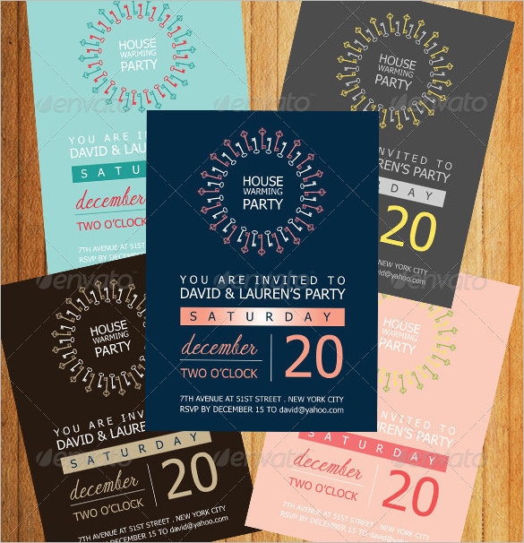 Invitation Template Illustrator Free