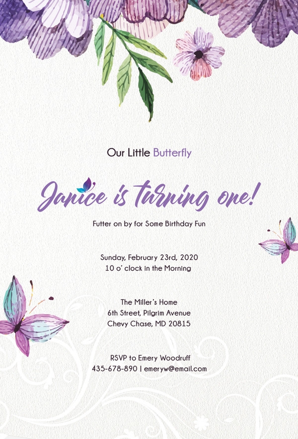 Invitation Template Illustrator Free