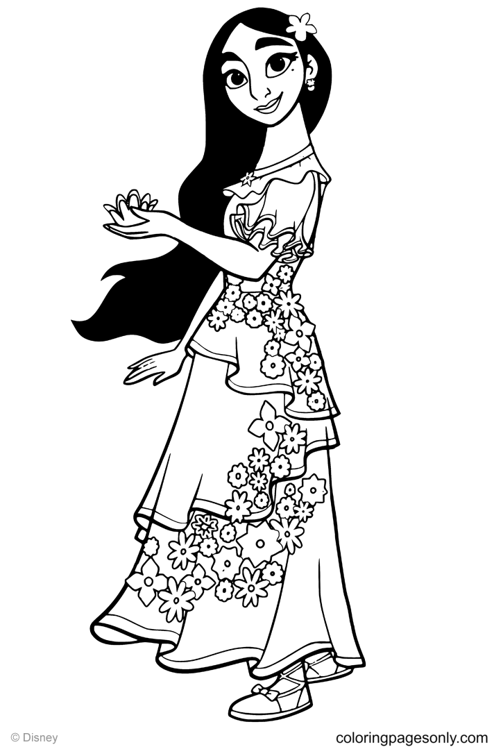 Isabela Coloring Pages Coloring Home