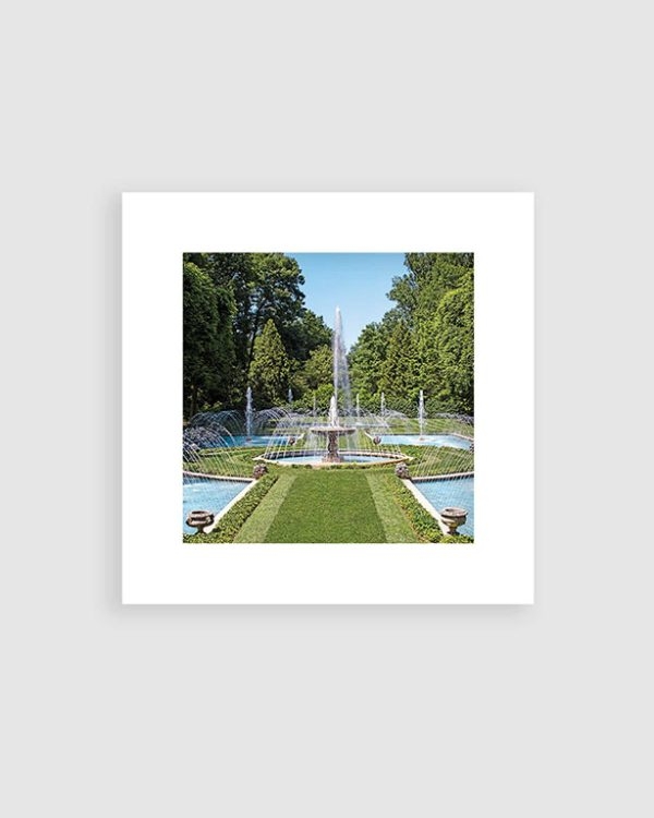Italian Water Gardens Print Longwood Gardens