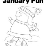 January Winter Coloring Pages Winter Coloring Pages Of Coloring