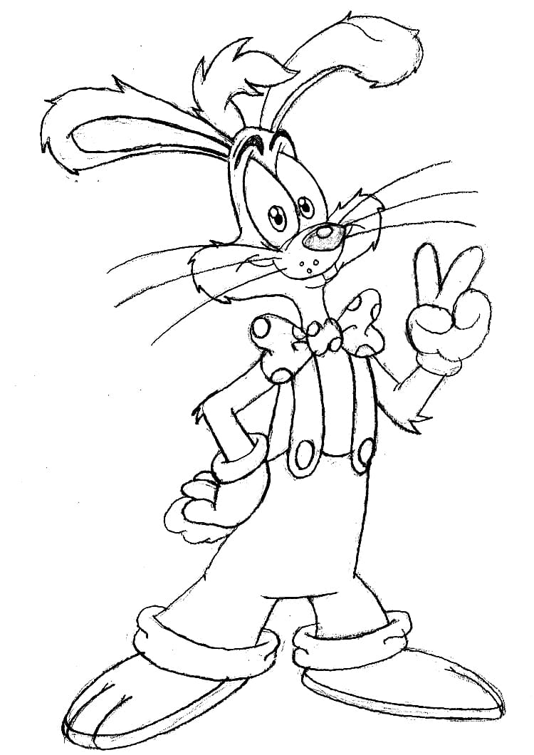 Rabbit Coloring Pages