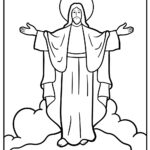 Jesus Lives Coloring Pages Coloring Home