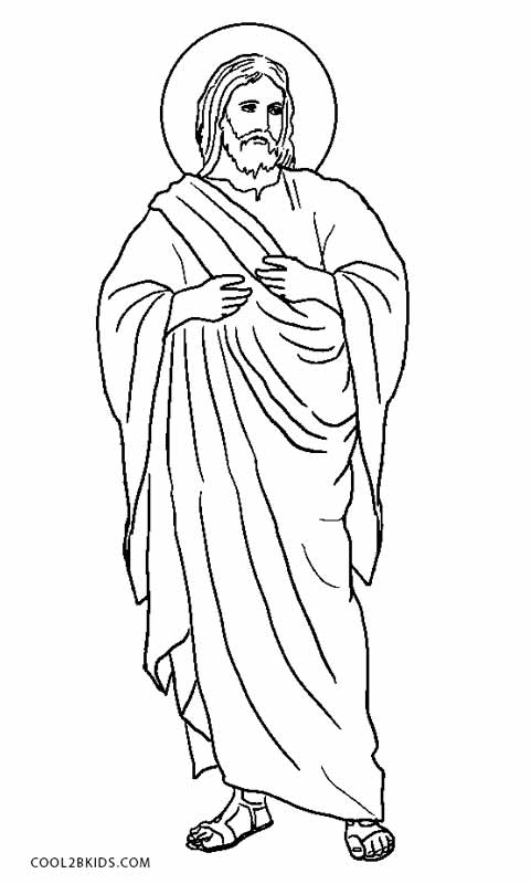 Jesus Printable Coloring Pages Coloring Pages