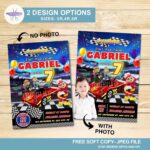 Jollirace Invitation Card JOLLIBEE PARTY THEME 2024