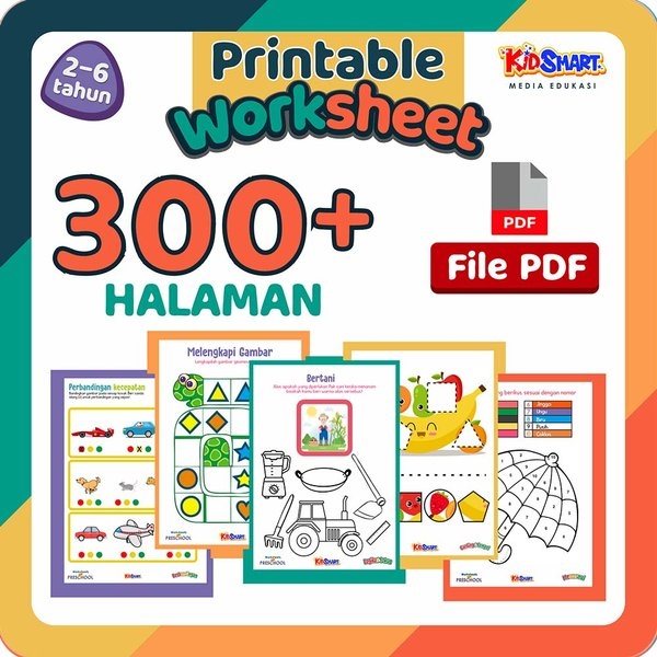 free printable anak 3 tahun