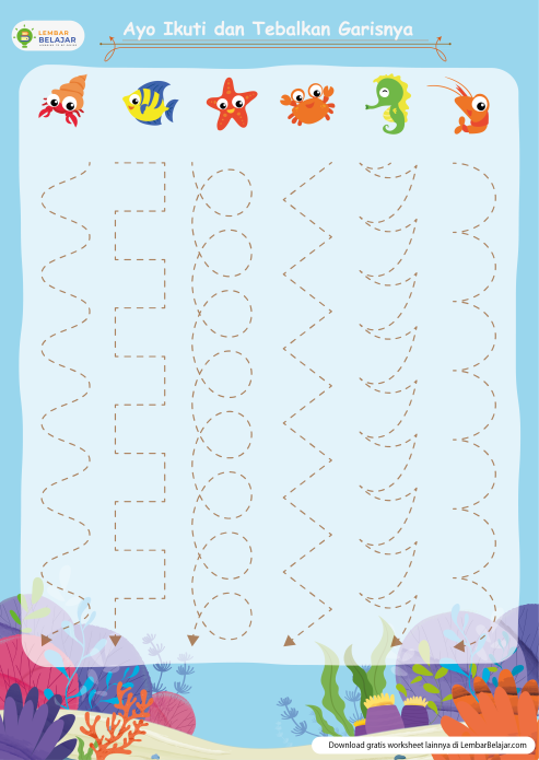 Jual Lembar Kerja Printable Worksheet Untuk Anak Usia Vrogue co