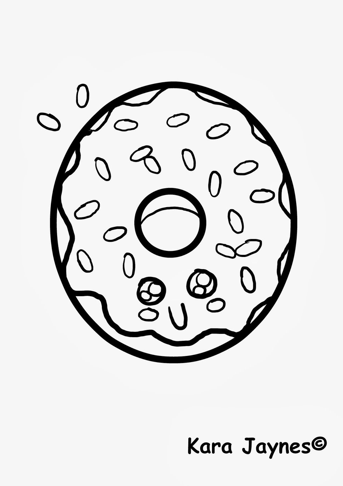 Junk Food Coloring Pages Coloring Home