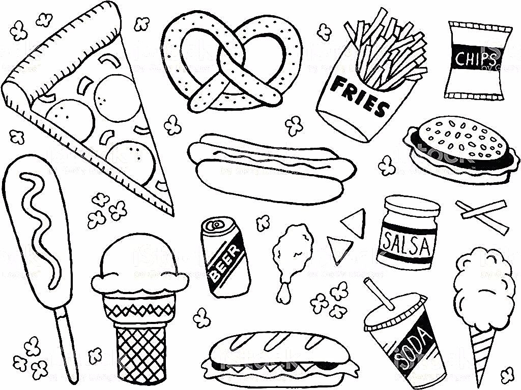 Junk Food Coloring Pages Printable Junk Food Coloring Vrogue co