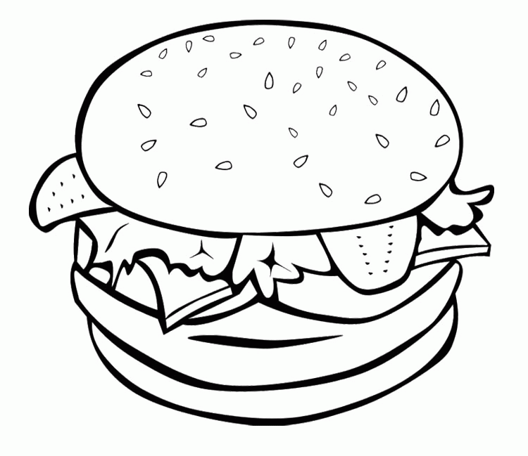 Junk Food Kawaii Food Coloring Pages Kopi Mambudem