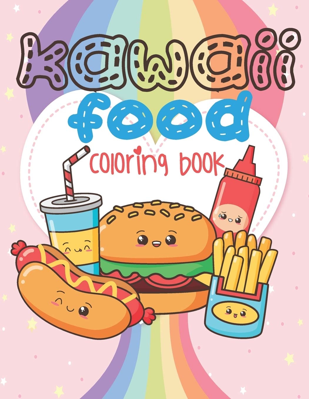 Junk Food Kawaii Food Coloring Pages Kopi Mambudem