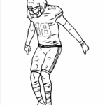 Justin Jefferson Printable Coloring Page Free Printable Coloring Pages