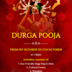 Kali Puja Invitation Card In English Template Infoupdate