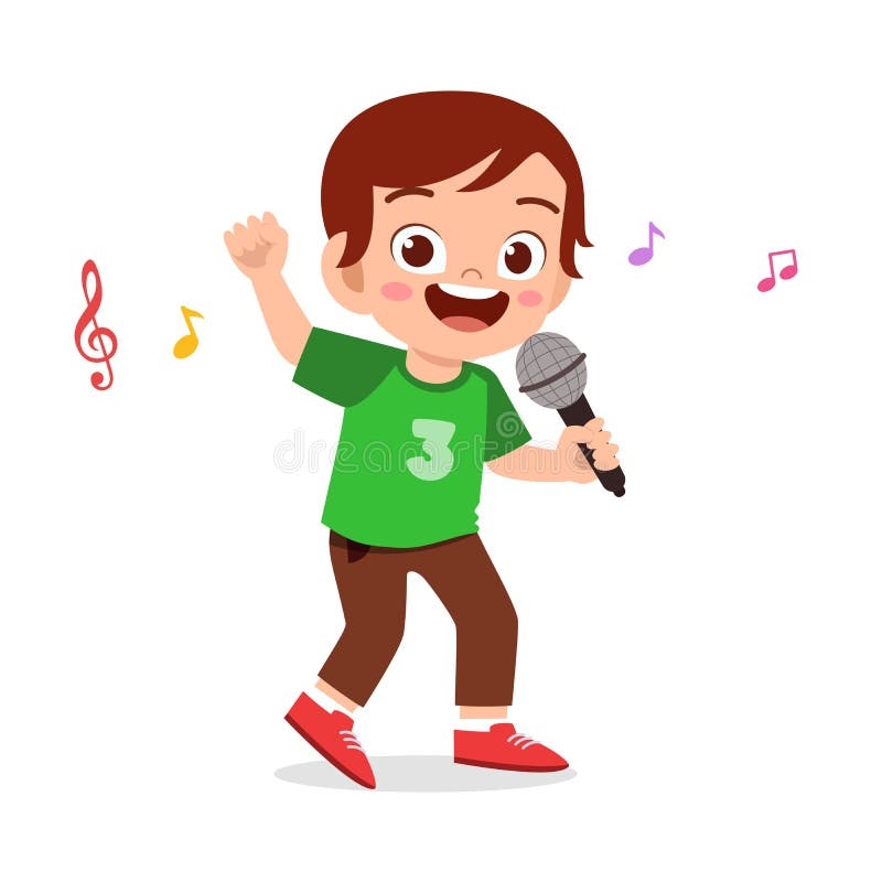 Kid Sing Stock Illustrations 4 804 Kid Sing Stock Illustrations 