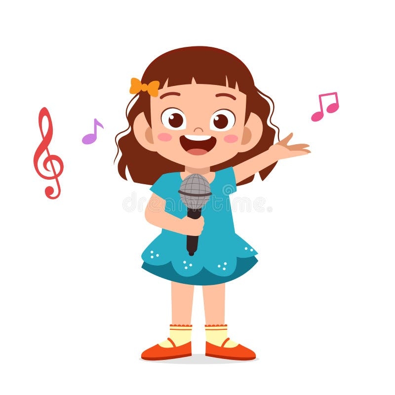 Kid Sing Stock Illustrations 5 389 Kid Sing Stock Illustrations 