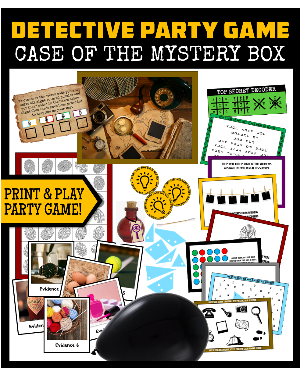 Kids Detective Printable