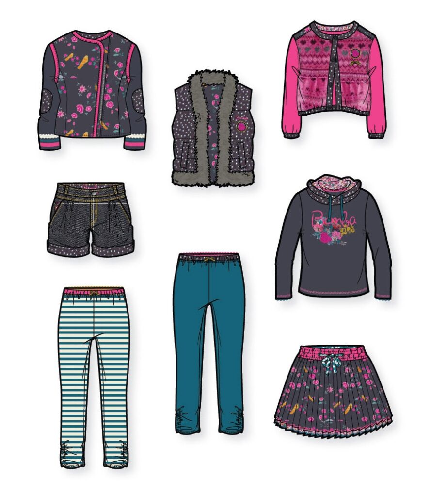 Kids Fashion Design For Bomba