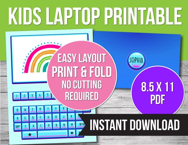 printable laptop picture