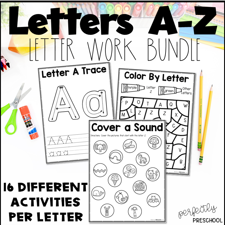 kindergarten prep worksheets