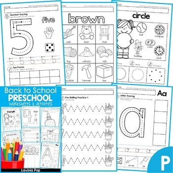 Kindergarten Prep Worksheets Kindergarten