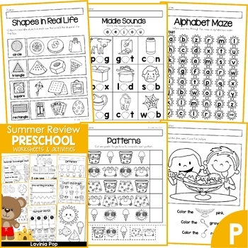 Kindergarten Prep Worksheets Kindergarten
