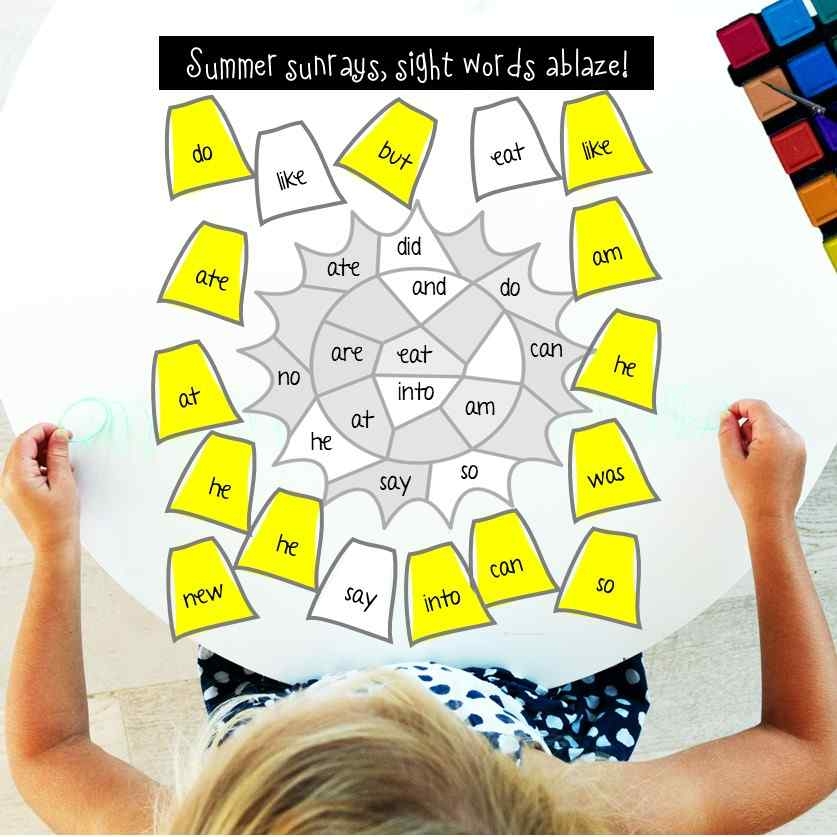 Kindergarten Sight Words List Printable Prntbl 