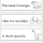 Kindergarten Writing Worksheets Sentences Kindergarten Worksheets