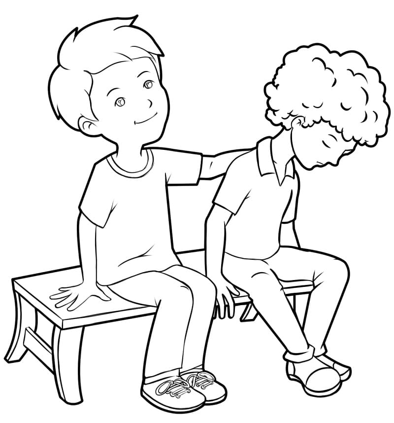 Kindness Free Printable Coloring Page Free Printable Coloring Pages 