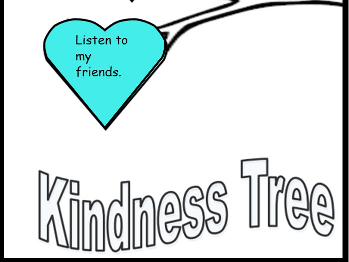 Kindness Tree Template