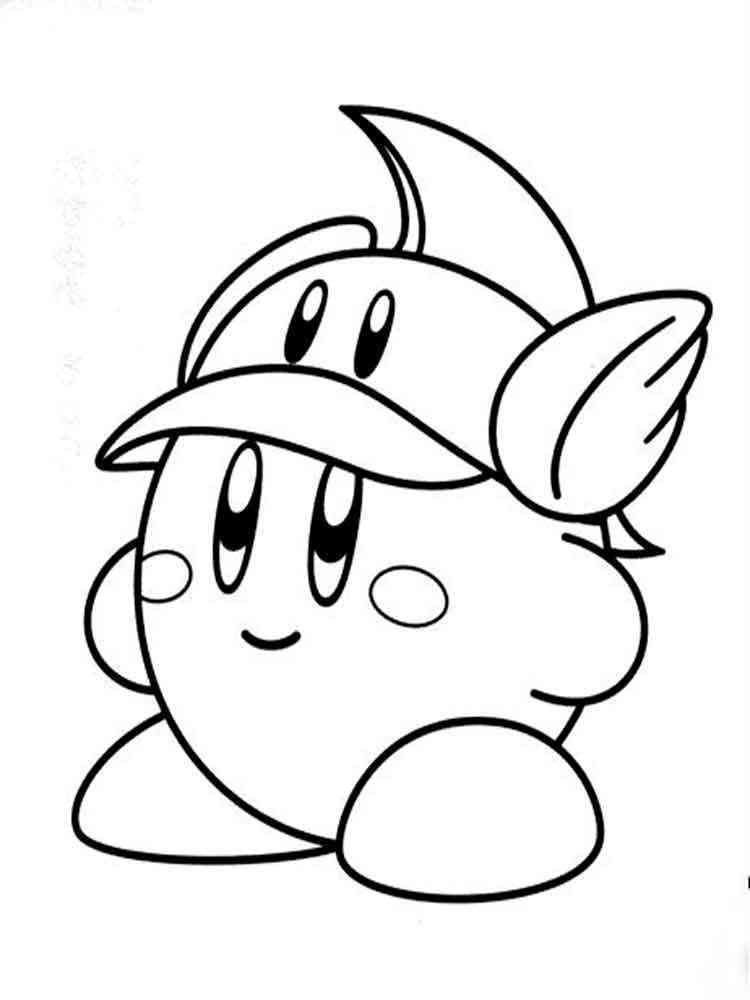 Kirby Coloring Pages