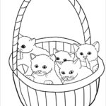 Kitten Coloring Pages For Preschoolers ColoringBay