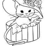 Kitty Cat Free Printable Coloring Pages Animals Free Printable