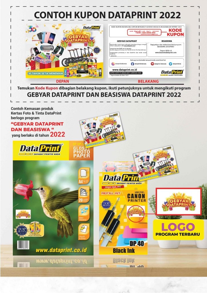 Kupon Beasiswa DataPrint