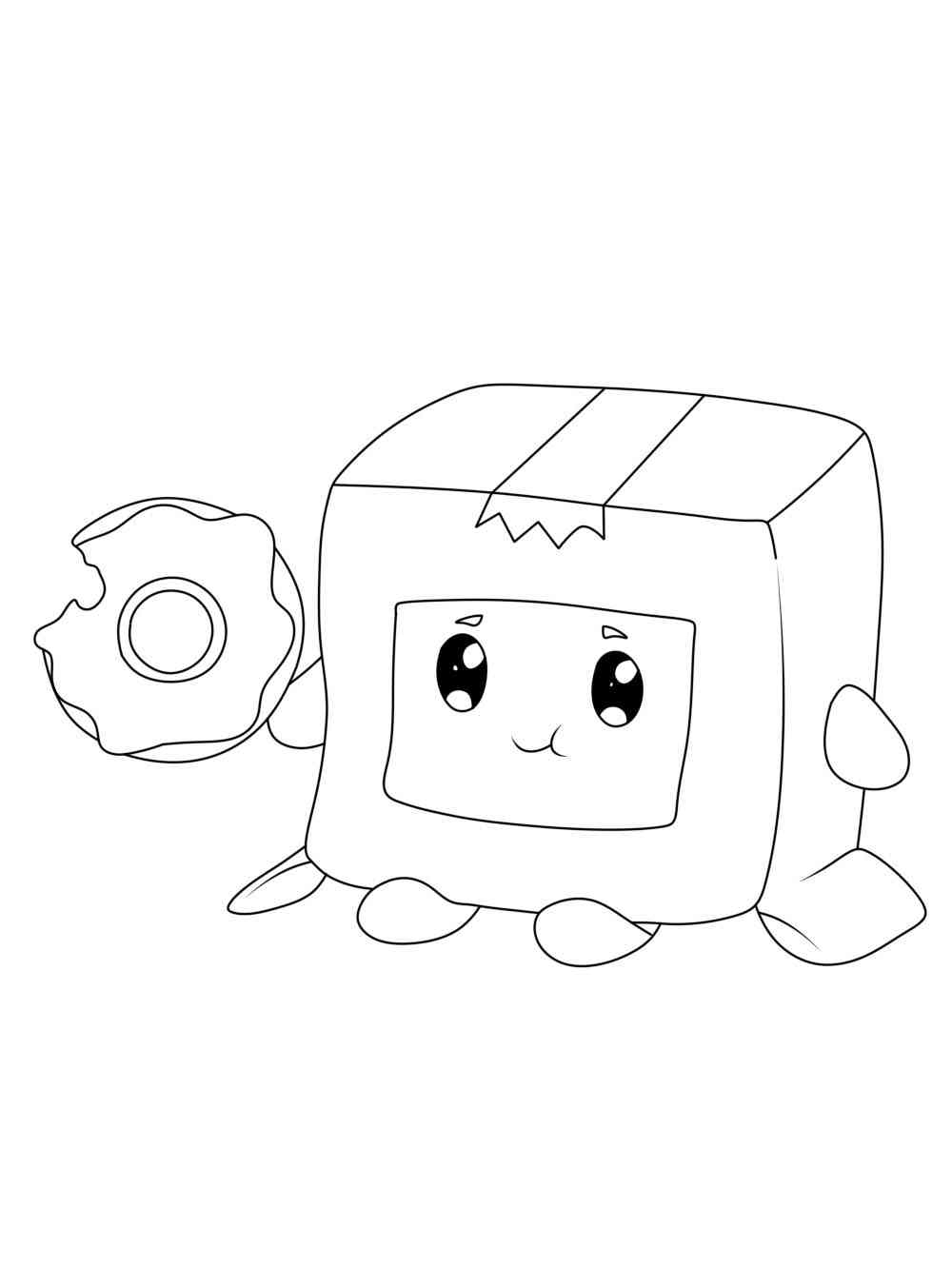 LankyBox Coloring Page Free Printable
