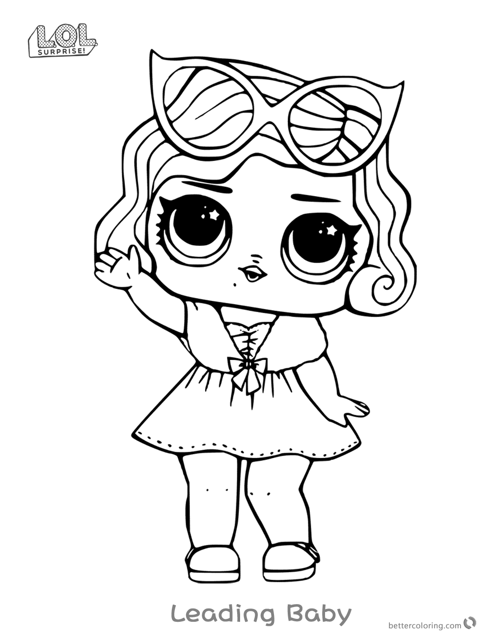 Lol Doll Coloring Pages