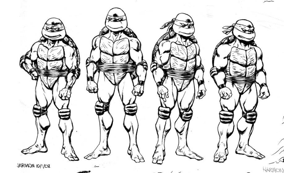 Ninja Turtle Coloring Pages