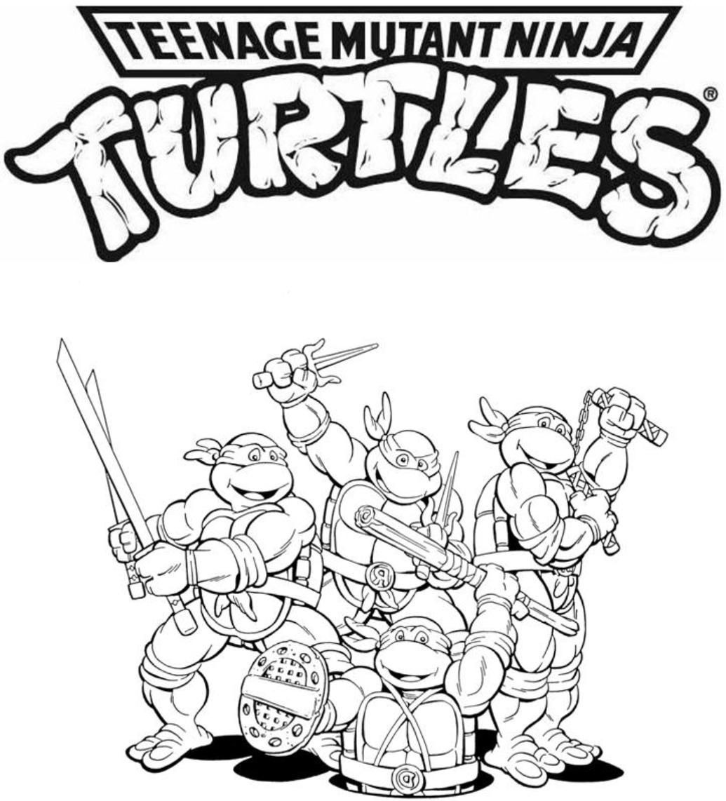 Leonardo Ninja Turtle Coloring Page Coloring Home