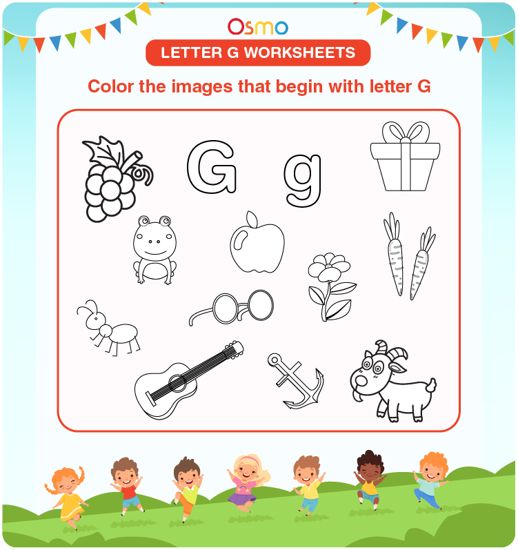 letter g worksheet