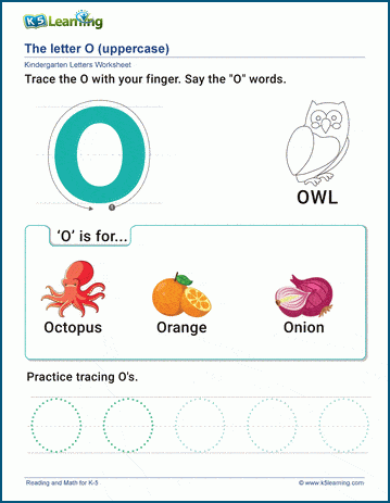 Letter O Worksheets Kindergarten Printable Kindergarten Worksheets
