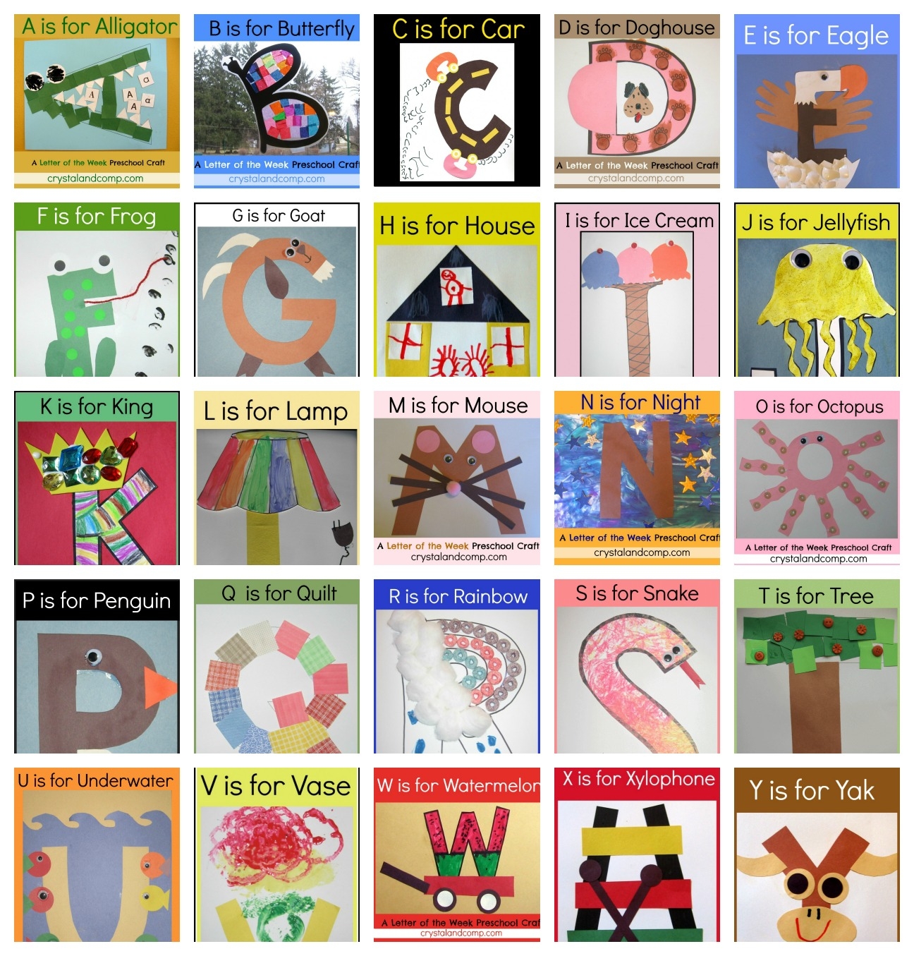 Letter Of The Week Craft For Toddlers Printable Infoupdate