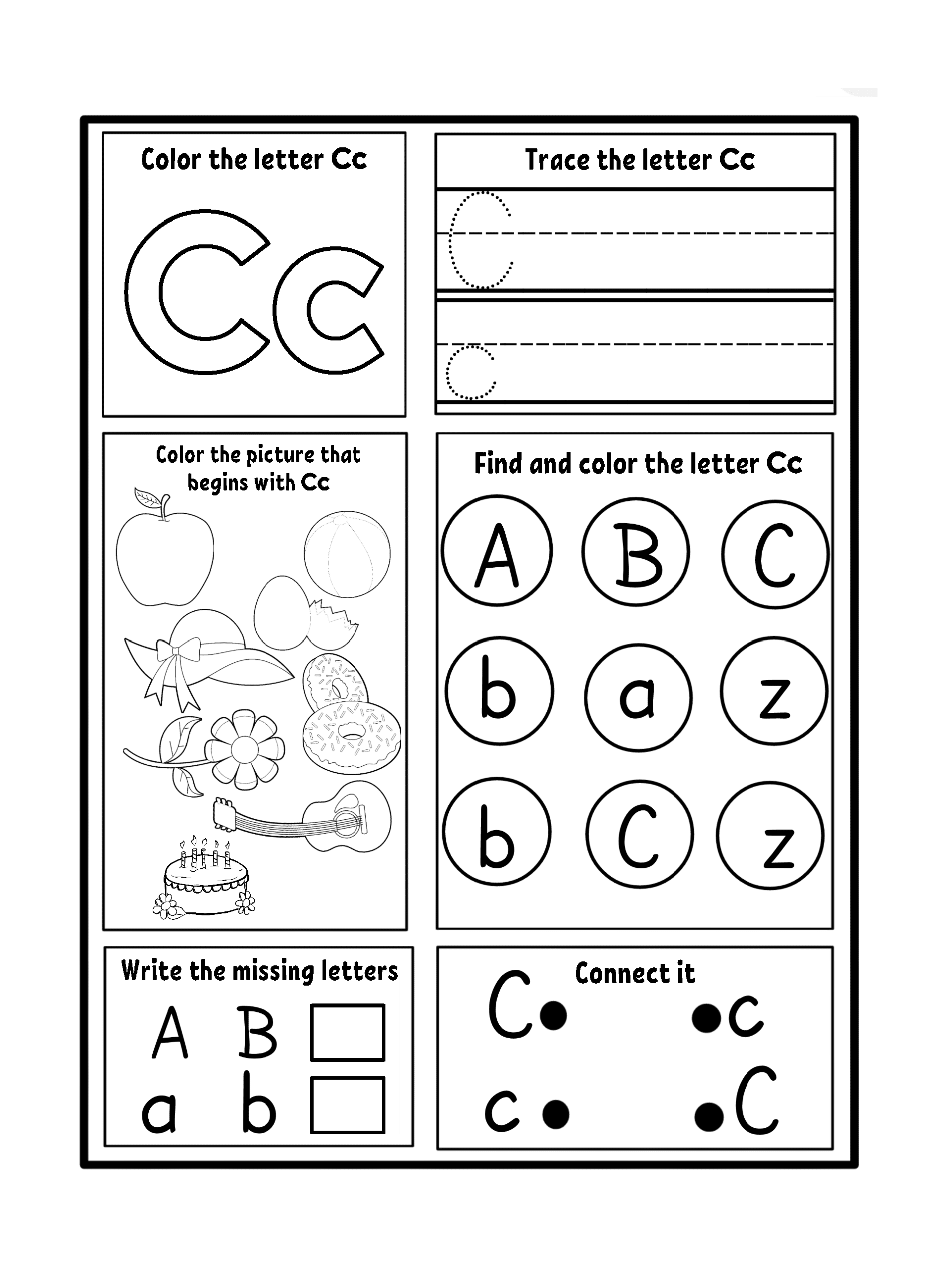 c worksheet