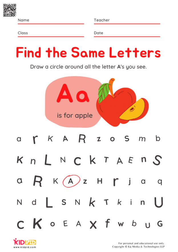 Letter Recognition Worksheets For Preschool LettersWorksheets