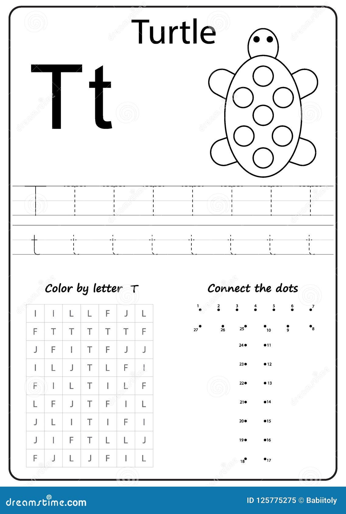 Letter T Worksheet 1 Worksheets Library