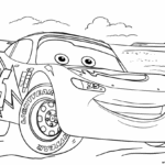 Lightning Mcqueen Coloring Pages Learny Kids