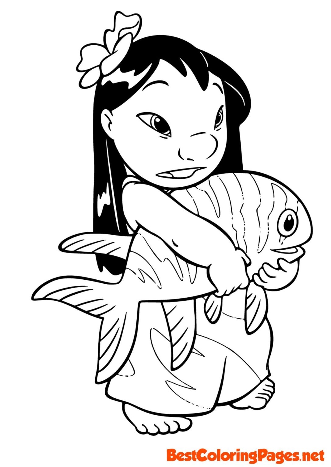 Lilo Coloring Pages