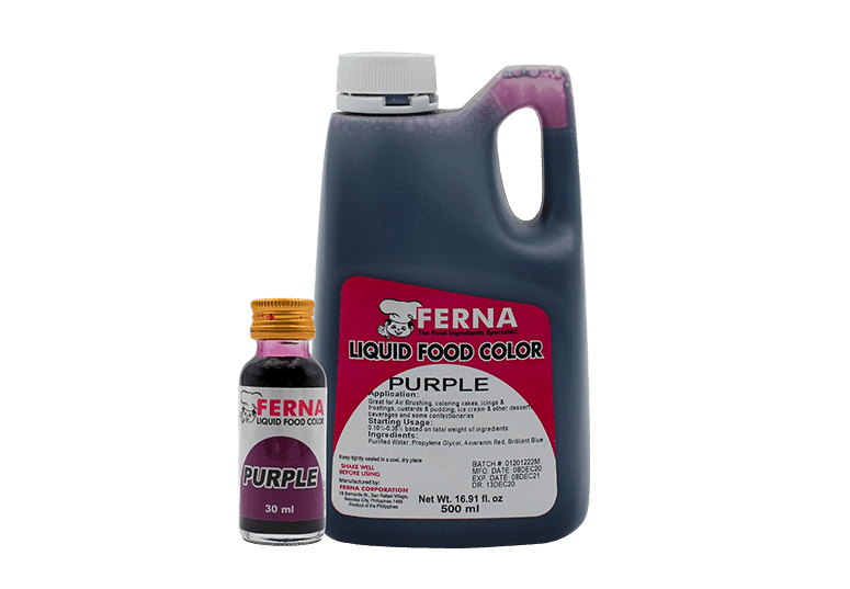 LIQUID FOOD COLOR PURPLE Ferna