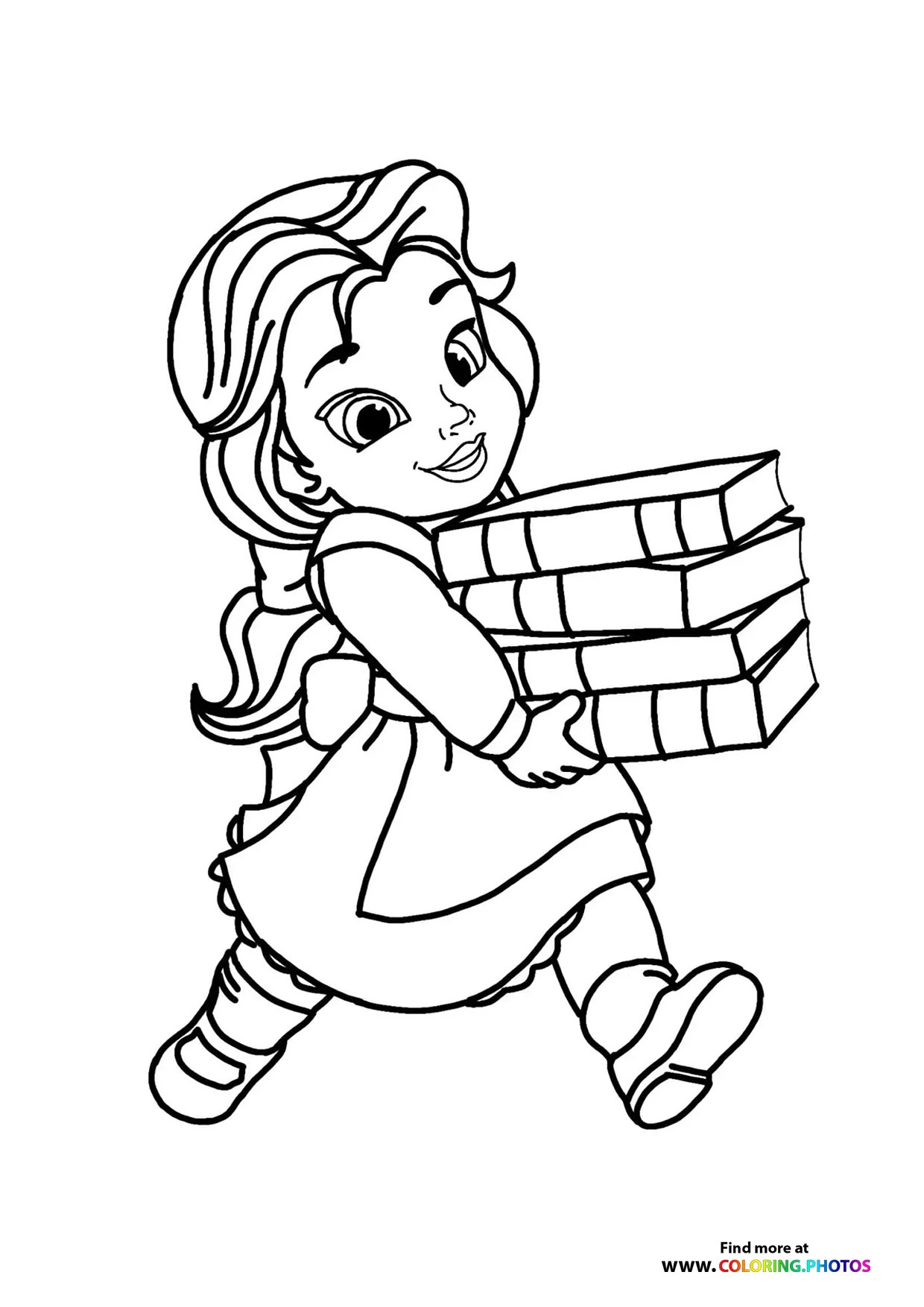 Disney Princess Coloring Page