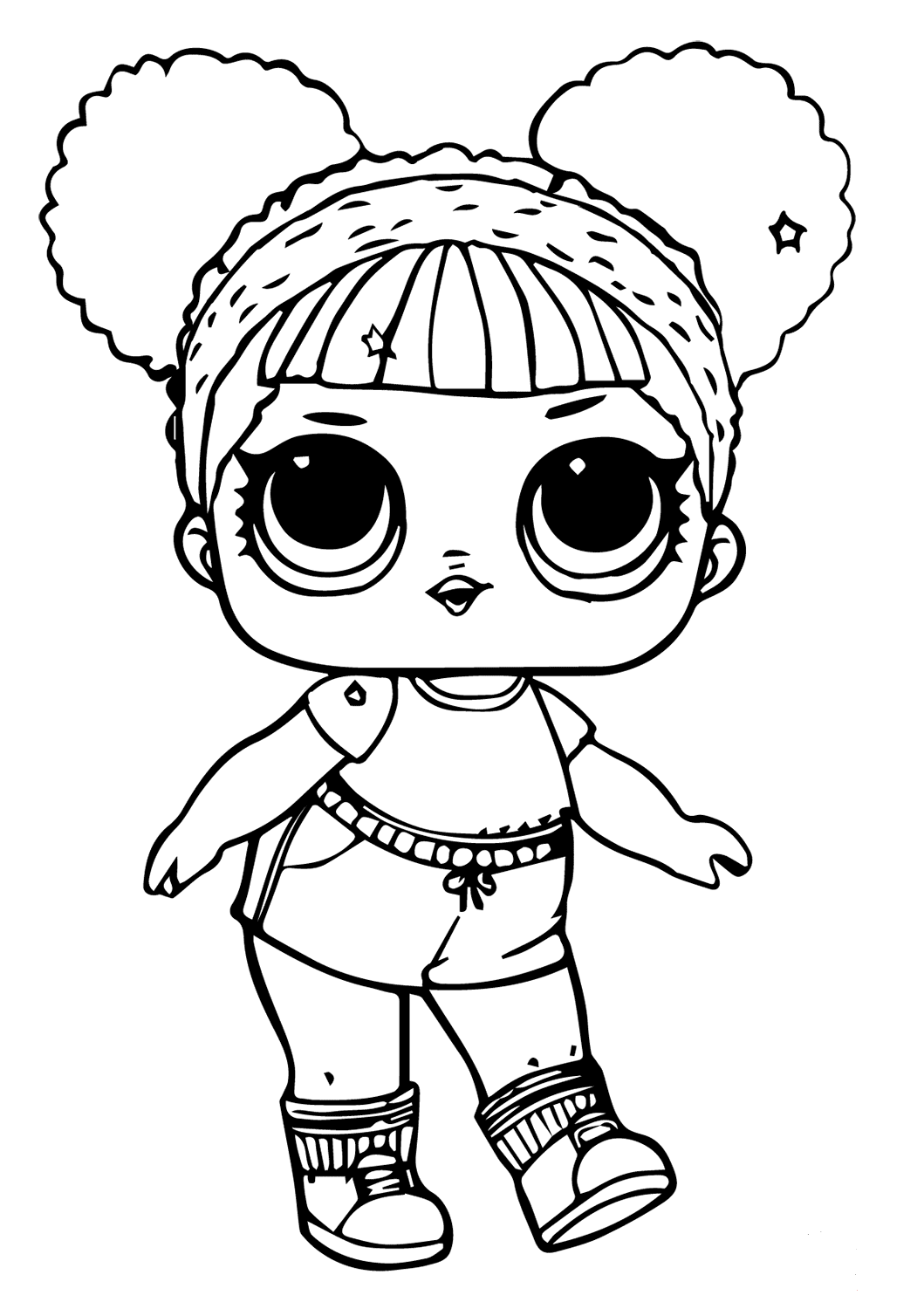 Lol Doll Coloring Pages Learny Kids