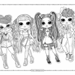 LOL Surprise Coloring Pages 12 Lol Dolls Coloring Pages Coloring Sheets