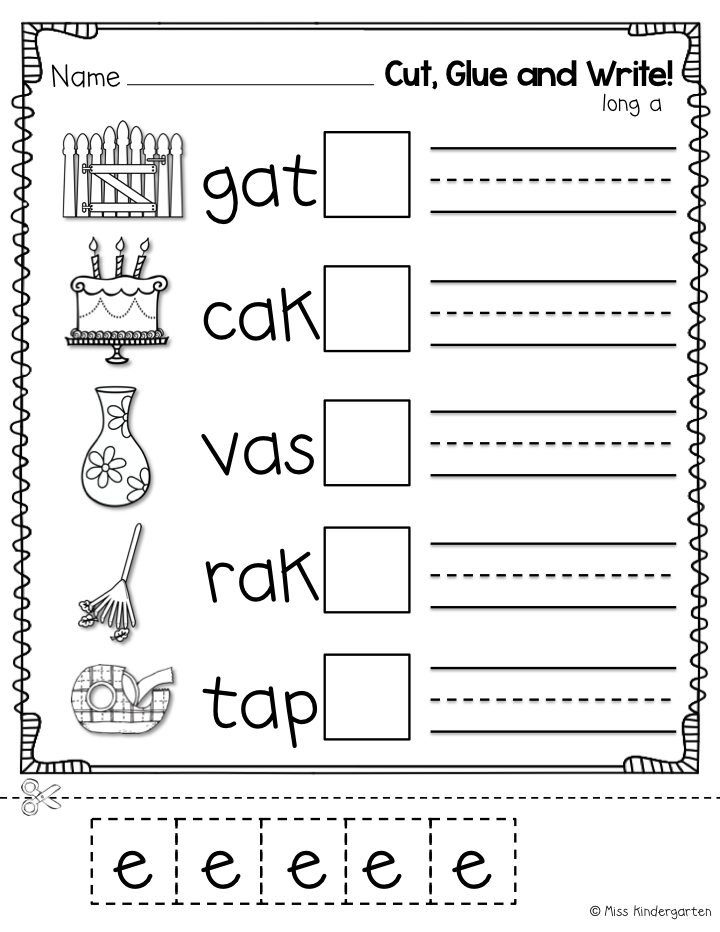 magic e worksheets